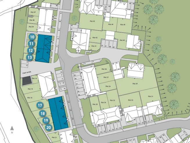 Site plan  - artist's impression subject to change